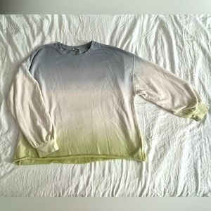 Lightweight shuttle tie dye sweater! 🩵